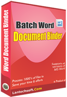 1 word binder